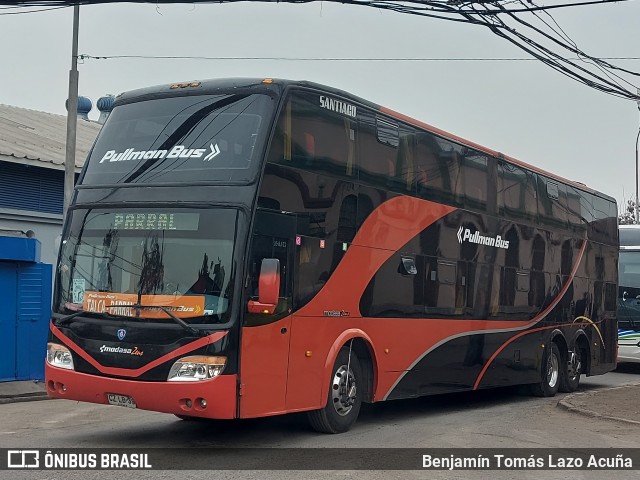 Pullman Bus CZLB39 na cidade de Estación Central, Santiago, Metropolitana de Santiago, Chile, por Benjamín Tomás Lazo Acuña. Número da foto: #12339095.