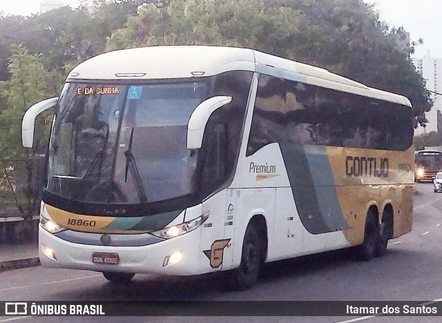 Empresa Gontijo de Transportes 18860 na cidade de Salvador, Bahia, Brasil, por Itamar dos Santos. Número da foto: #12337288.