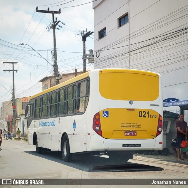 Via Metro - Auto Viação Metropolitana 510 na cidade de Maracanaú, Ceará, Brasil, por Jonathan Nunes. Número da foto: #12338438.