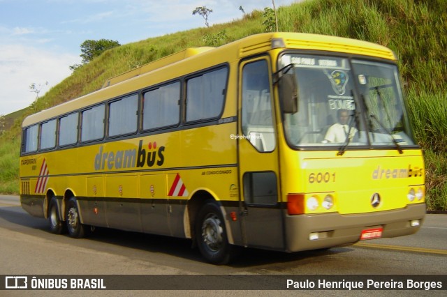 Viação Itapemirim 6001 na cidade de Barra do Piraí, Rio de Janeiro, Brasil, por Paulo Henrique Pereira Borges. Número da foto: #12338966.