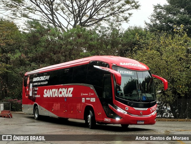 Viação Santa Cruz 31923 na cidade de São Paulo, São Paulo, Brasil, por Andre Santos de Moraes. Número da foto: #12337736.