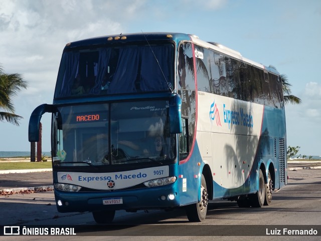 Expresso Macedo Viagens e Turismo 9057 na cidade de Maceió, Alagoas, Brasil, por Luiz Fernando. Número da foto: #12338906.