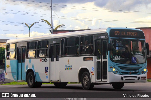Vega Manaus Transporte 1012036 na cidade de Manaus, Amazonas, Brasil, por Vinicius Ribeiro. Número da foto: #12337511.