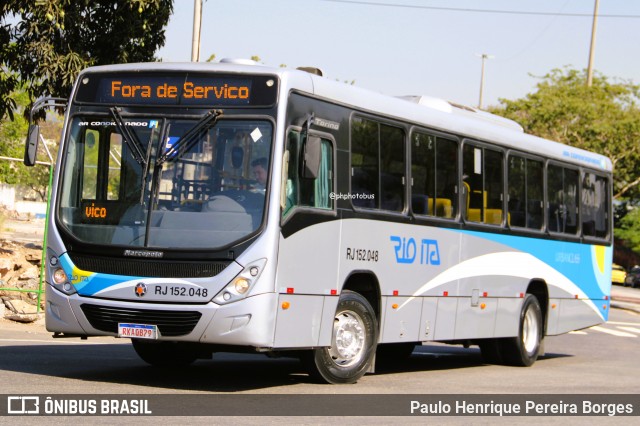 Rio Ita RJ 152.048 na cidade de Rio de Janeiro, Rio de Janeiro, Brasil, por Paulo Henrique Pereira Borges. Número da foto: #12338998.