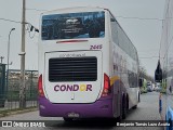 Condorbus 2445 na cidade de Estación Central, Santiago, Metropolitana de Santiago, Chile, por Benjamín Tomás Lazo Acuña. Número da foto: #12339103.