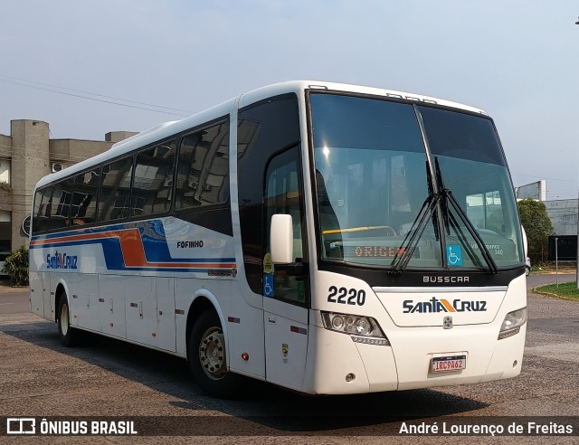 VUSC - Viação União Santa Cruz 2220 na cidade de Santa Cruz do Sul, Rio Grande do Sul, Brasil, por André Lourenço de Freitas. Número da foto: #12340204.