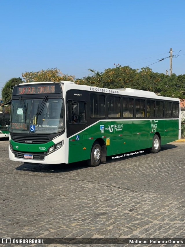 Viação VG B31025 na cidade de Rio de Janeiro, Rio de Janeiro, Brasil, por Matheus  Pinheiro Gomes. Número da foto: #12340723.