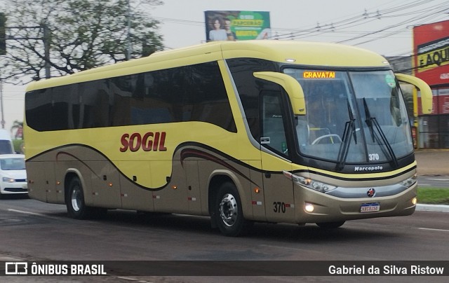 SOGIL - Sociedade de Ônibus Gigante Ltda. 370 na cidade de Cachoeirinha, Rio Grande do Sul, Brasil, por Gabriel da Silva Ristow. Número da foto: #12340175.