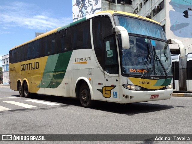 Empresa Gontijo de Transportes 14800 na cidade de Rio de Janeiro, Rio de Janeiro, Brasil, por Ademar Taveira. Número da foto: #12339595.