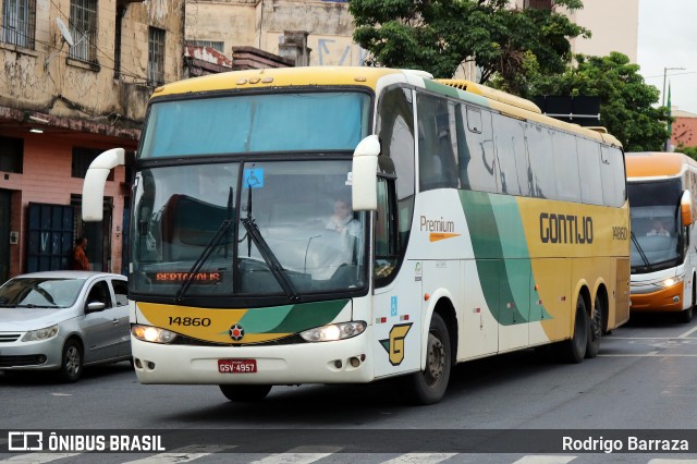 Empresa Gontijo de Transportes 14860 na cidade de Belo Horizonte, Minas Gerais, Brasil, por Rodrigo Barraza. Número da foto: #12340461.