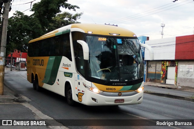 Empresa Gontijo de Transportes 18165 na cidade de Belo Horizonte, Minas Gerais, Brasil, por Rodrigo Barraza. Número da foto: #12340469.