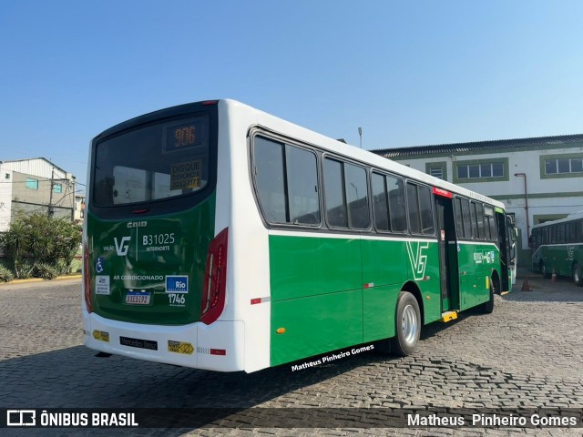 Viação VG B31025 na cidade de Rio de Janeiro, Rio de Janeiro, Brasil, por Matheus  Pinheiro Gomes. Número da foto: #12340699.
