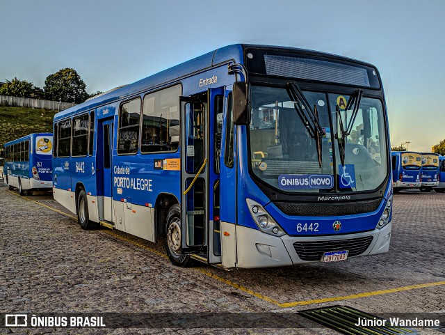 Nortran Transportes Coletivos 6442 na cidade de Porto Alegre, Rio Grande do Sul, Brasil, por Júnior Wandame. Número da foto: #12340420.