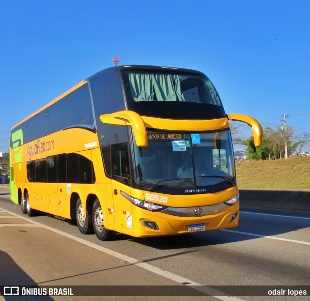 Viação Águia Branca 50520 na cidade de Caçapava, São Paulo, Brasil, por odair lopes. Número da foto: #12341736.