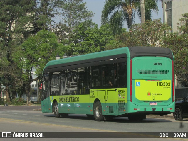 Auto Viação Redentor HB303 na cidade de Curitiba, Paraná, Brasil, por GDC __39AM. Número da foto: #12339483.