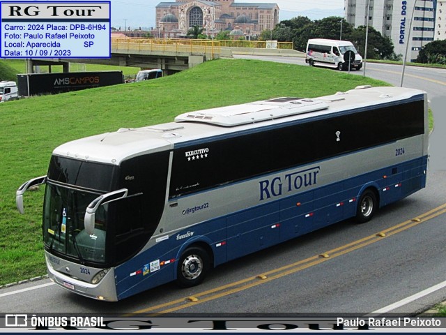 RG Tour Transportes 2024 na cidade de Aparecida, São Paulo, Brasil, por Paulo Rafael Peixoto. Número da foto: #12340253.