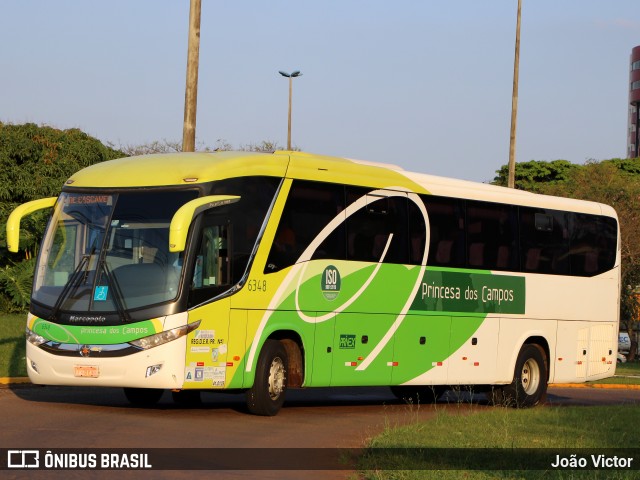 Expresso Princesa dos Campos 6348 na cidade de Cascavel, Paraná, Brasil, por João Victor. Número da foto: #12341786.