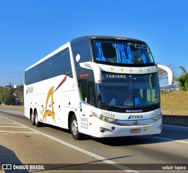 Viação Araujo 30330 na cidade de Caçapava, São Paulo, Brasil, por odair lopes. Número da foto: #12341724.