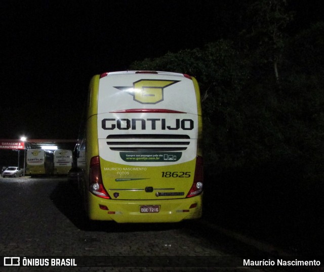 Empresa Gontijo de Transportes 18625 na cidade de João Monlevade, Minas Gerais, Brasil, por Maurício Nascimento. Número da foto: #12298494.