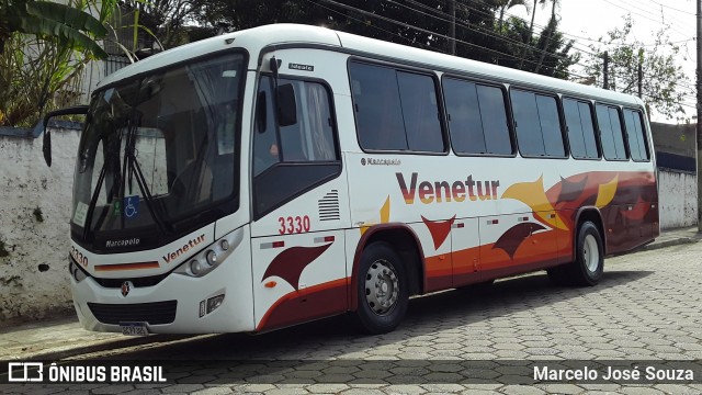 Venetur Turismo 3330 na cidade de São José dos Campos, São Paulo, Brasil, por Marcelo José Souza. Número da foto: #12297075.
