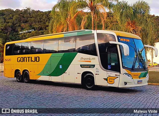 Empresa Gontijo de Transportes 15020 na cidade de Juiz de Fora, Minas Gerais, Brasil, por Mateus Vinte. Número da foto: #12296374.