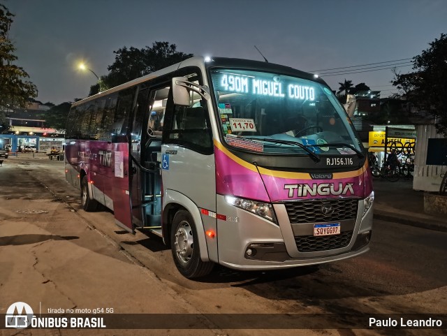 Transportadora Tinguá RJ 156.116 na cidade de Nova Iguaçu, Rio de Janeiro, Brasil, por Paulo Leandro. Número da foto: #12297811.