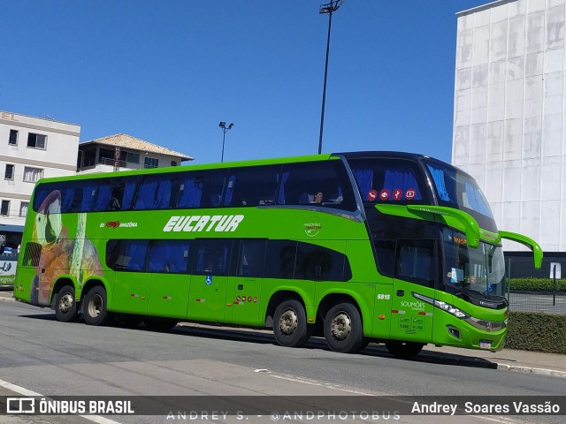 Eucatur - Empresa União Cascavel de Transportes e Turismo 5815 na cidade de Balneário Camboriú, Santa Catarina, Brasil, por Andrey  Soares Vassão. Número da foto: #12296705.