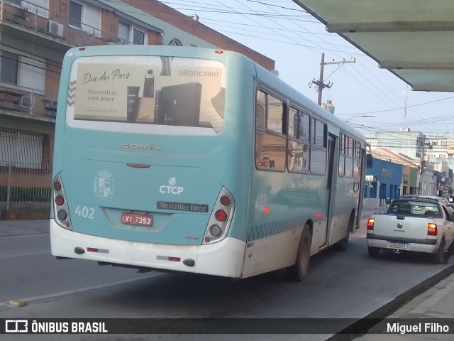 Laranjal Transportes 402 na cidade de Pelotas, Rio Grande do Sul, Brasil, por Miguel Filho. Número da foto: #12297309.