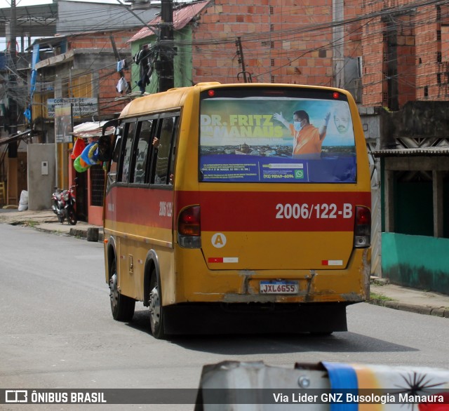 Manaos - Cooperativa de Transporte Alternativo Coletivo e Urbano do Estado do Amazonas 2006-235-B na cidade de Manaus, Amazonas, Brasil, por Via Lider GNZ Busologia Manaura. Número da foto: #12297438.