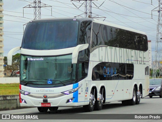 Auto Viação Catarinense 319315 na cidade de São José dos Campos, São Paulo, Brasil, por Robson Prado. Número da foto: #12298664.