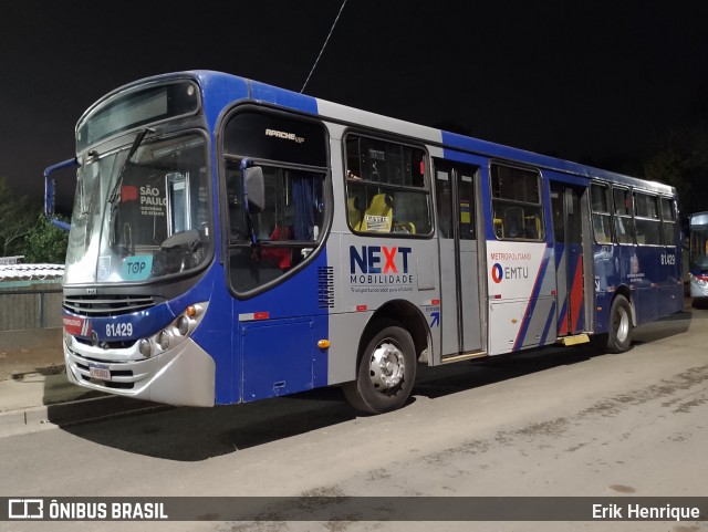 Next Mobilidade - ABC Sistema de Transporte 81.429 na cidade de São Bernardo do Campo, São Paulo, Brasil, por Erik Henrique. Número da foto: #12296449.
