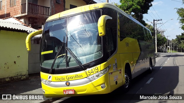 Viação Guarulhos 13419 na cidade de São José dos Campos, São Paulo, Brasil, por Marcelo José Souza. Número da foto: #12297025.