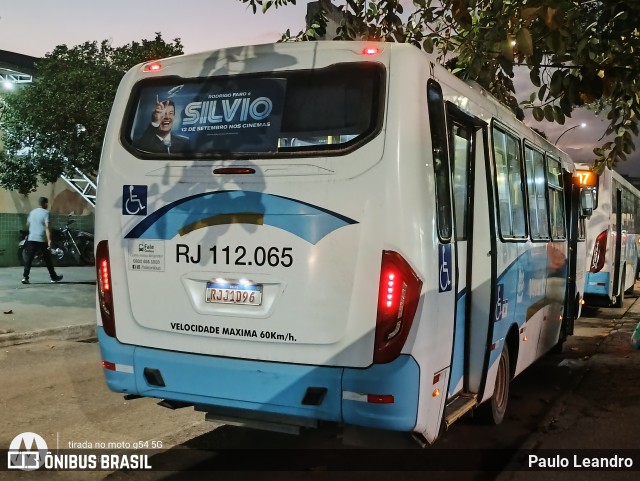Auto Viação Vera Cruz - Belford Roxo RJ 112.065 na cidade de Nova Iguaçu, Rio de Janeiro, Brasil, por Paulo Leandro. Número da foto: #12297807.