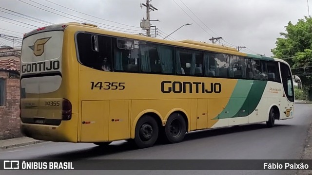 Empresa Gontijo de Transportes 14355 na cidade de São Paulo, São Paulo, Brasil, por Fábio Paixão. Número da foto: #12296653.
