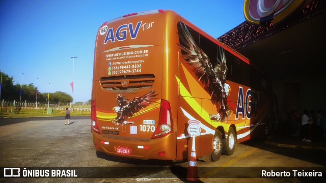 AGV Tur Transportes 1070 na cidade de Limeira, São Paulo, Brasil, por Roberto Teixeira. Número da foto: #12298117.
