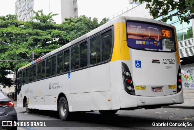 Transportes Vila Isabel A27682 na cidade de Rio de Janeiro, Rio de Janeiro, Brasil, por Gabriel Conceição. Número da foto: #12297570.