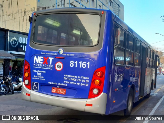 Next Mobilidade - ABC Sistema de Transporte 81.161 na cidade de São Paulo, São Paulo, Brasil, por Juliano Soares. Número da foto: #12297745.