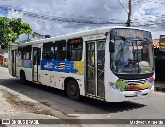 Taguatur - Taguatinga Transporte e Turismo 35.521 na cidade de Paço do Lumiar, Maranhão, Brasil, por Madyson Almeida. Número da foto: #12297318.