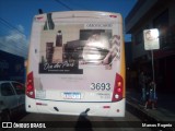 Coletivo Transportes 3693 na cidade de Caruaru, Pernambuco, Brasil, por Marcos Rogerio. Número da foto: #:id.