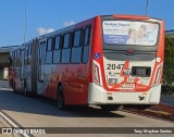 Itajaí Transportes Coletivos 2047 na cidade de Campinas, São Paulo, Brasil, por Tony Maykon Santos. Número da foto: #:id.