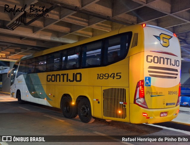 Empresa Gontijo de Transportes 18945 na cidade de Feira de Santana, Bahia, Brasil, por Rafael Henrique de Pinho Brito. Número da foto: #12342723.
