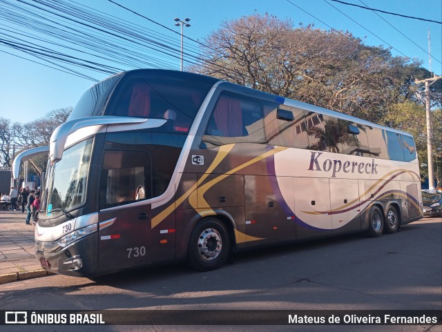 Kopereck Turismo 730 na cidade de São Leopoldo, Rio Grande do Sul, Brasil, por Mateus de Oliveira Fernandes. Número da foto: #12343473.