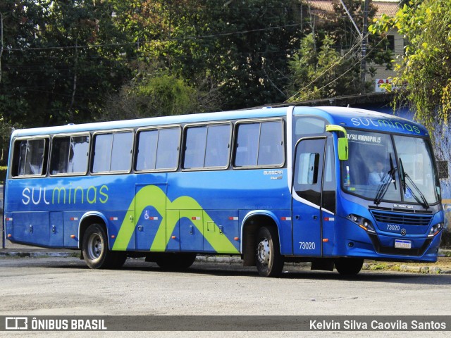 Viação Sul Minas 73020 na cidade de Pouso Alegre, Minas Gerais, Brasil, por Kelvin Silva Caovila Santos. Número da foto: #12343669.