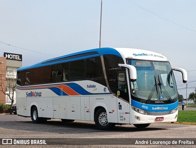 VUSC - Viação União Santa Cruz 4010 na cidade de Santa Cruz do Sul, Rio Grande do Sul, Brasil, por André Lourenço de Freitas. Número da foto: #12343191.