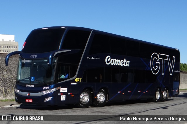 Viação Cometa 17300 na cidade de São Paulo, São Paulo, Brasil, por Paulo Henrique Pereira Borges. Número da foto: #12343645.