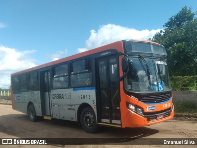 Auto Ônibus São João 12013 na cidade de Feira de Santana, Bahia, Brasil, por Emanuel Silva. Número da foto: #12343405.