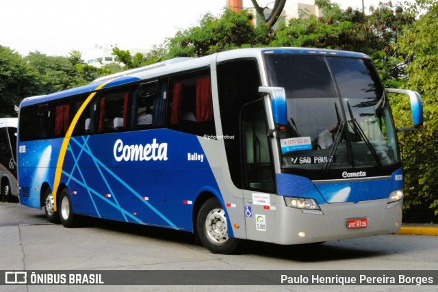 Viação Cometa 8135 na cidade de São Paulo, São Paulo, Brasil, por Paulo Henrique Pereira Borges. Número da foto: #12343639.