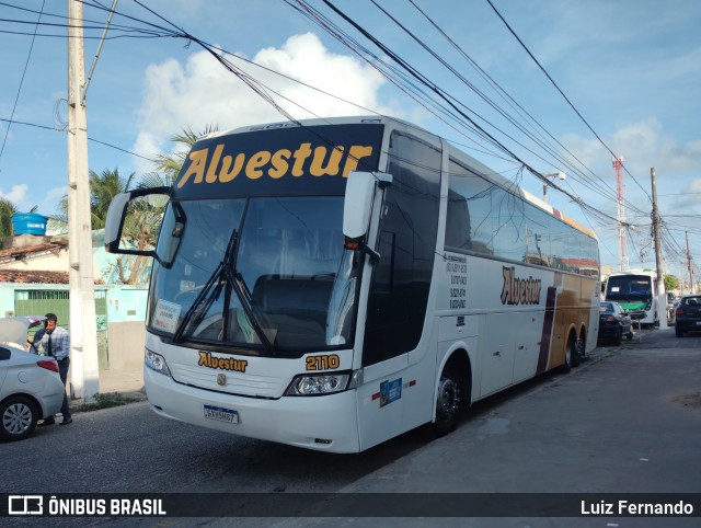 Alvestur Turismo 2110 na cidade de Maceió, Alagoas, Brasil, por Luiz Fernando. Número da foto: #12344258.