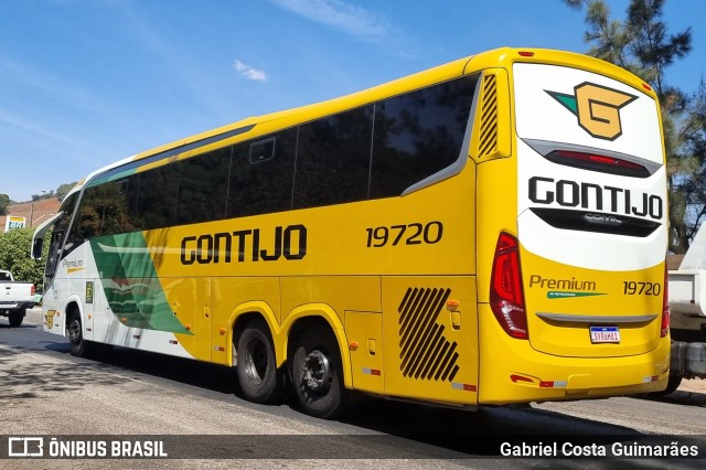 Empresa Gontijo de Transportes 19720 na cidade de São Domingos do Prata, Minas Gerais, Brasil, por Gabriel Costa Guimarães. Número da foto: #12342348.