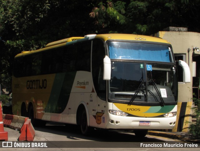 Empresa Gontijo de Transportes 17005 na cidade de São Paulo, São Paulo, Brasil, por Francisco Mauricio Freire. Número da foto: #12343596.